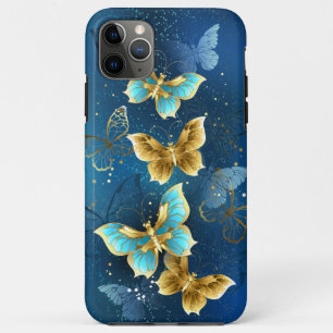 Funda Para iPhone 11 Pro Max Mariposas doradas