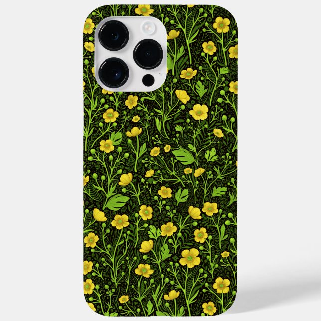 Funda De Case-Mate Para iPhone Mariposas en negro (Reverso)