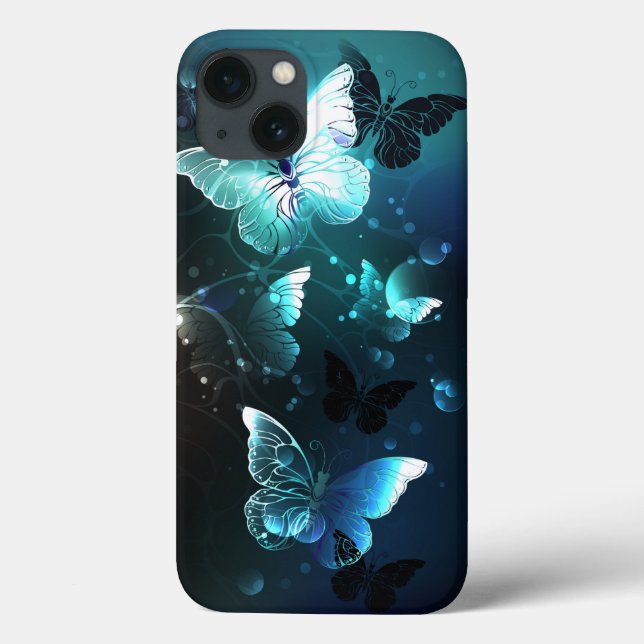 Funda De Case-Mate Para iPhone Mariposas nocturnas (Reverso)