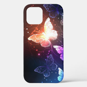 Funda Para iPhone 12 Pro Mariposas nocturnas brillantes