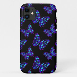 Funda Para iPhone 11 Mariposas que brillan intensamente