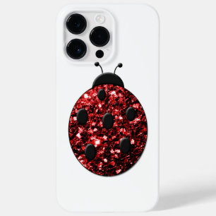 Funda Para iPhone 14 Pro Max De Case-Mate Mariquita Brillitos Rojos impresión