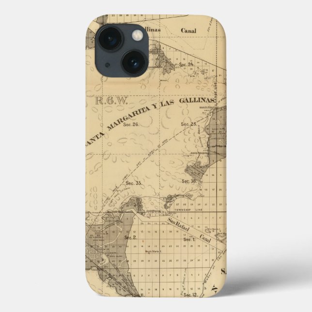 Funda De Case-Mate Para iPhone Mariscos de sal y tierras de marea (Reverso)