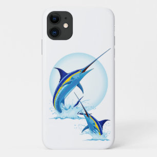 Funda Para iPhone 11 Marlín Azul Saltando del Océano
