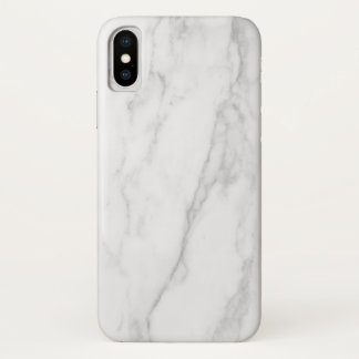 Funda Para iPhone X Mármol blanco