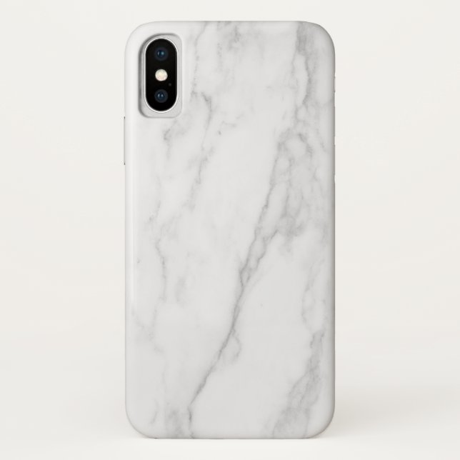 Funda De Case-Mate Para iPhone Mármol blanco (Reverso)