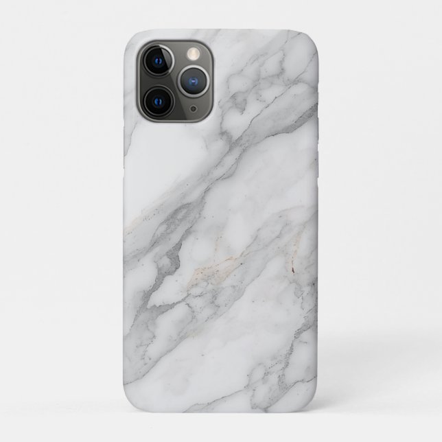 Funda De Case-Mate Para iPhone Mármol Blanco (Reverso)