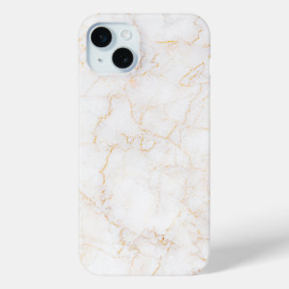Funda Para iPhone 15 Mini Mármol blanco