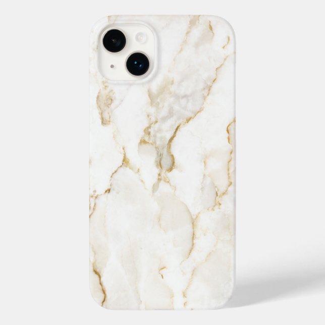 Funda De Case-Mate Para iPhone Mármol blanco (Reverso )