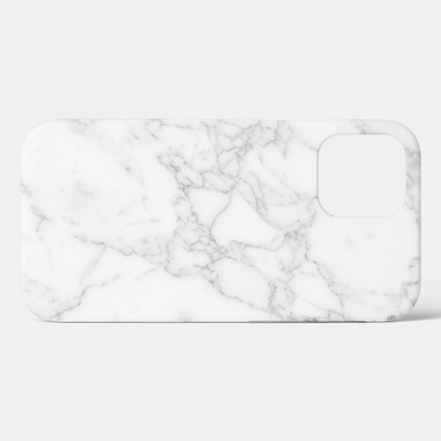 Funda De Case-Mate Para iPhone Mármol Blanco (Reverso  (Horizonal))