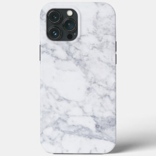 Funda Para iPhone 13 Pro Max Mármol blanco