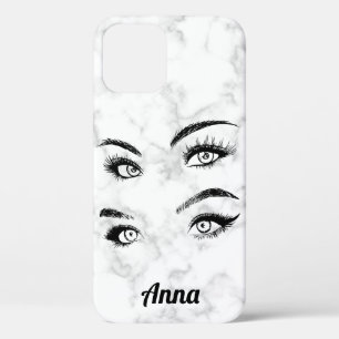 Funda Para iPhone 12 Mármol blanco de moda de Guay, ojos