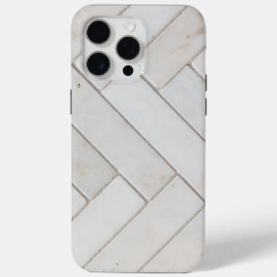 Funda Para iPhone 15 Pro Max Mármol Blanco Elegante