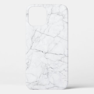 Funda Para iPhone 12 Mármol blanco elegante