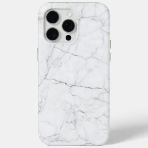 Funda Para iPhone 15 Pro Max Mármol blanco elegante