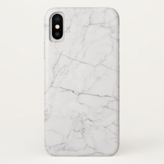 Funda Para iPhone X Mármol blanco elegante