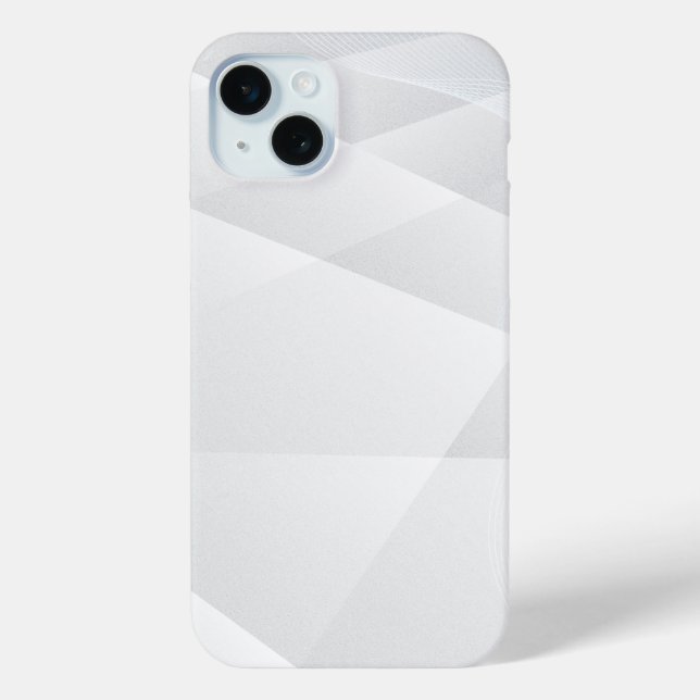 Funda De Case-Mate Para iPhone Mármol Blanco Elegante (Reverso )