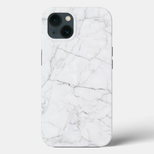 Funda Para iPhone 13 Mármol Blanco Elegante