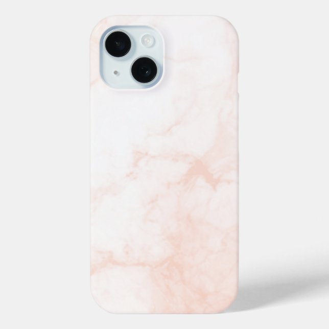 Funda De Case-Mate Para iPhone Mármol blanco y dorado moderno (Reverso )