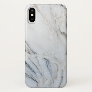Funda Para iPhone X Mármol blanco y negro
