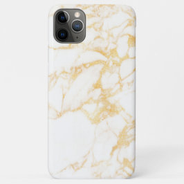 Funda Para iPhone 11 Pro Max Mármol blanco y oro