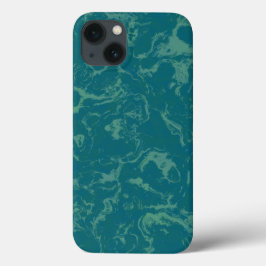 Funda Para iPhone 13 Mármol de Aqua