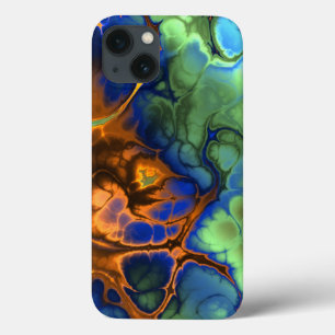 Funda Para iPhone 13 Mármol galáctico