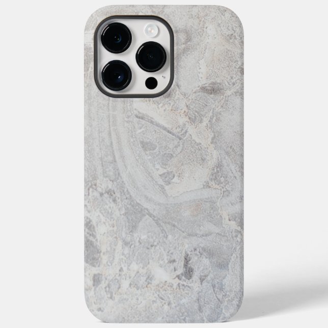 Funda De Case-Mate Para iPhone Mármol Gris Elegante (Reverso )
