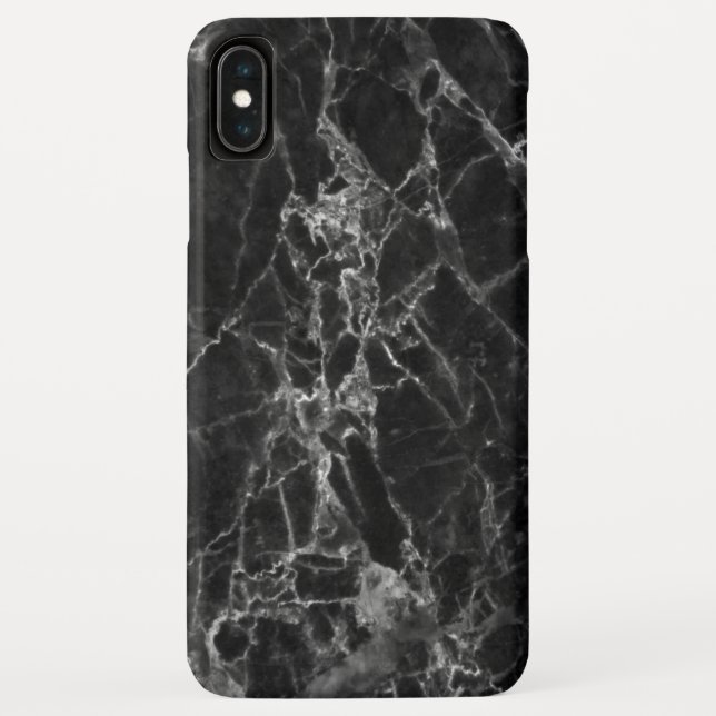 Funda De Case-Mate Para iPhone Mármol gris oscuro (Reverso)