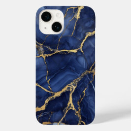 Funda Para iPhone 14 De Case-Mate Mármol Índigo