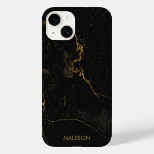 Funda Para iPhone 14 De Case-Mate Mármol negro dorado