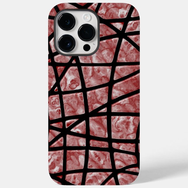 Funda De Case-Mate Para iPhone Mármol rosa (Reverso )