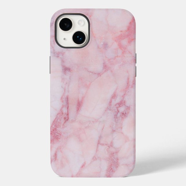 Funda De Case-Mate Para iPhone Mármol rosa (Reverso )