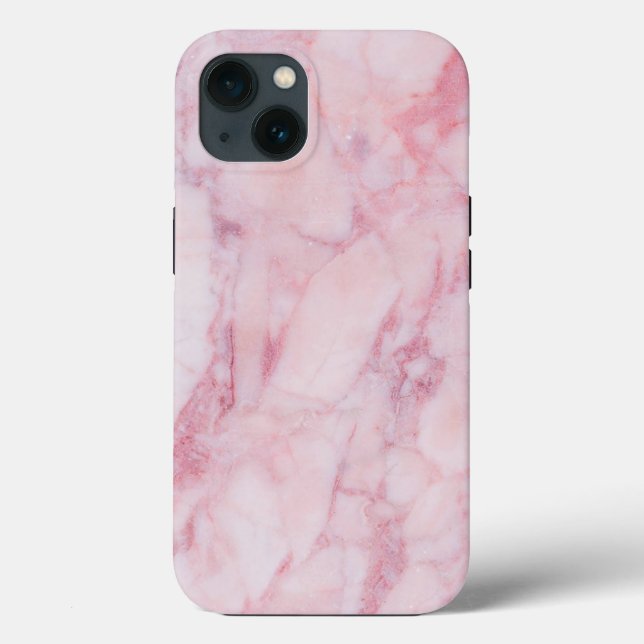 Funda De Case-Mate Para iPhone Mármol rosa (Reverso )