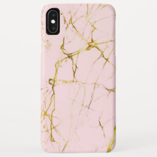 Funda Para iPhone XS Max Mármol rosa