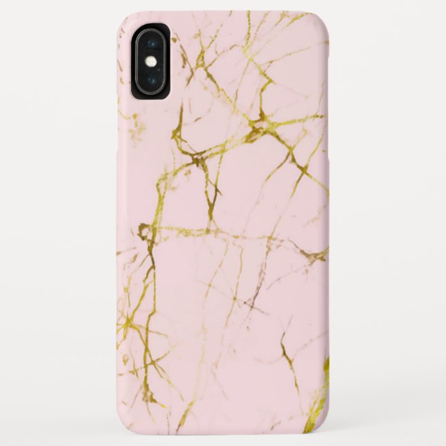 Funda De Case-Mate Para iPhone Mármol rosa (Reverso)