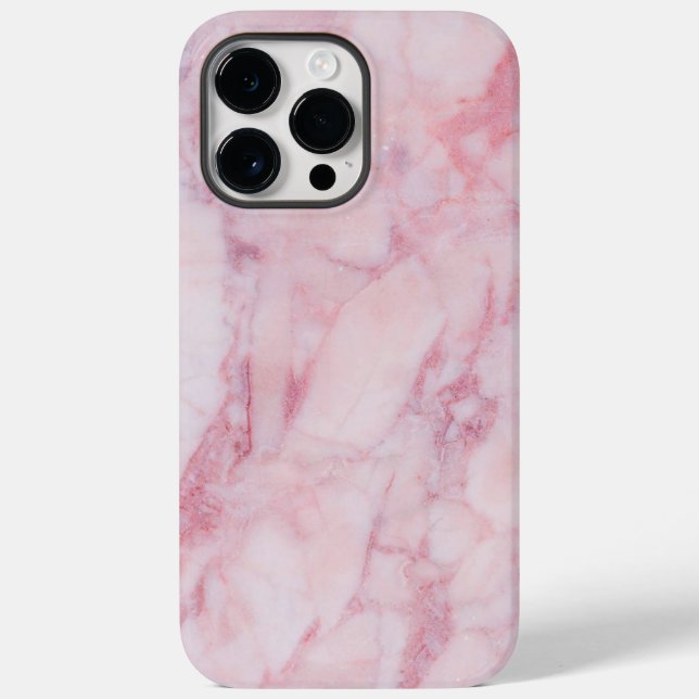Funda De Case-Mate Para iPhone Mármol rosa (Reverso )