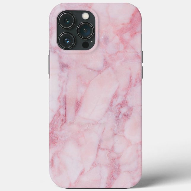 Funda De Case-Mate Para iPhone Mármol rosa (Reverso )