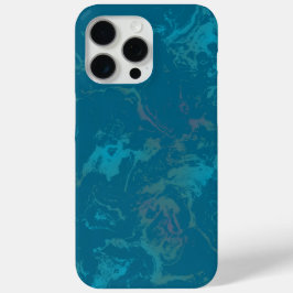 Funda Para iPhone 15 Pro Max Mármol turquesa