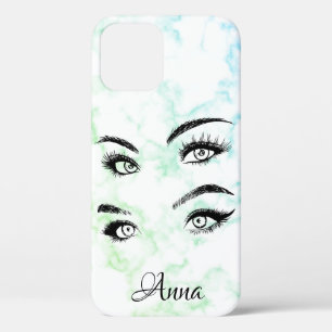 Funda Para iPhone 12 Mármol verde de moda de Guay, ojos