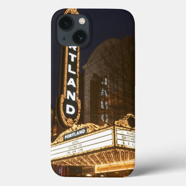 Funda De Case-Mate Para iPhone Marquesina del auditorio Arlene Schnitzer (Reverso)