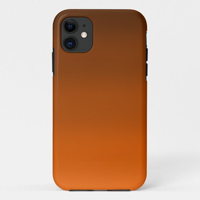 Funda De Case-Mate Para iPhone Marrón a Naranja (Reverso)