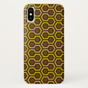 Funda Para iPhone X Marrón brillante