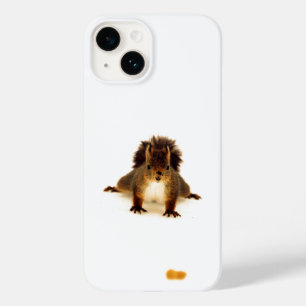 Funda Para iPhone 14 De Case-Mate Marrón de ardilla lindo blanco gracioso