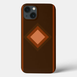 Funda Para iPhone 13 Marrón Oscuro 