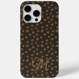 Funda Para iPhone 15 Pro Max Marrón y camello