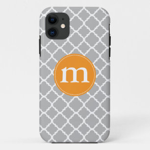 title_seo2 Marroquí gris elegante Quatrefoil personalizado