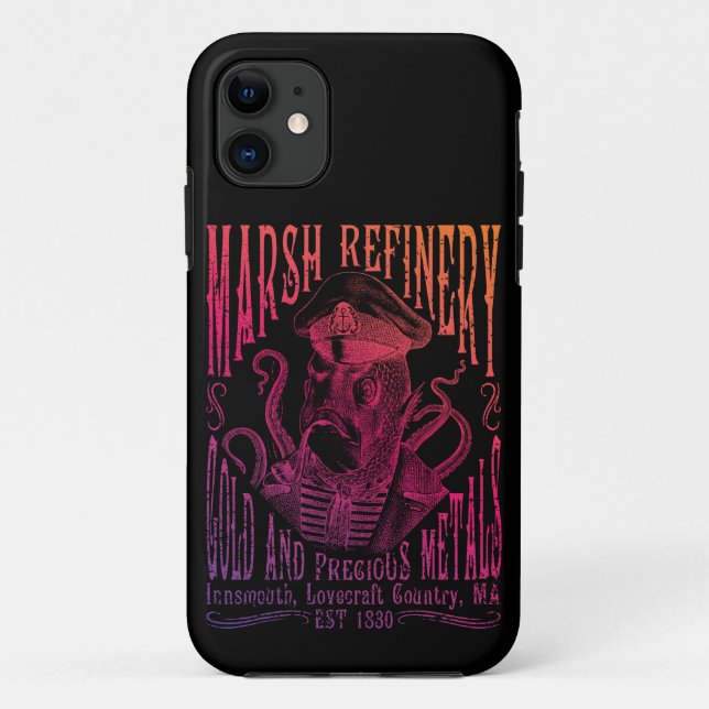 Funda De Case-Mate Para iPhone Marsh Refining Company Innsmouth Lovecraft (Reverso)