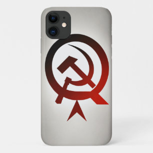Funda Para iPhone 11 Martillo minimalista y esmalte - Blanco y negro