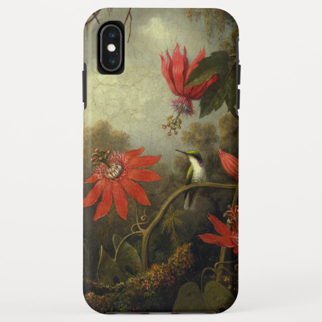 Funda De Case-Mate Para iPhone Martin Johnson Heade - colibrí (Reverso)